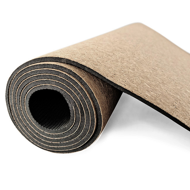 FSC Cork Yoga Mat,Corkwood,Eco-friendly,non Slip,TPE